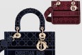 [DIOR-디올]레이디백 디라이트 벨벳 미듐 M0565