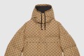[GUCCI-구찌]GG 코튼 캔버스 푸퍼 재킷 717558