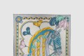 [HERMES-에르메스]Harnais de Coeur 스카프 90
