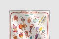[HERMES-에르메스]Funny Ice Cream 스카프 90