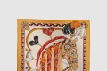 [HERMES-에르메스]Harnais de Coeur 스카프 90