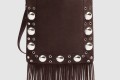 [VALENTINO-발렌티노]가라바니 넬코트 스웨이드 프린지 숄더백