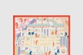 [HERMES-에르메스]Horse Club Detail  스카프 90