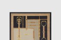 [GUCCI-구찌]프린트 실크 까레 813625