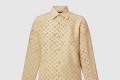 [LOUIS VUITTON-루이비통]워시드 모노그램 실크 셔츠 1AI843