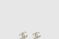 [CHANEL-샤넬]CC로고 크리스탈 드롭 이어링 AB7112