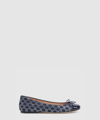 [GUCCI-구찌]크리스털 플랫 슈즈 840754