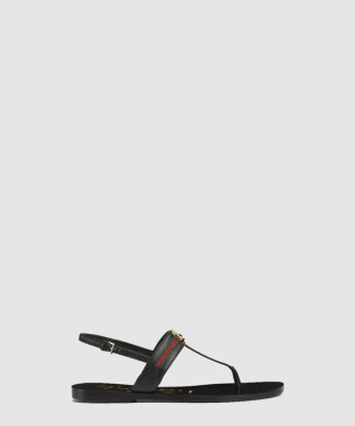 [GUCCI-구찌]인터로킹 G 웹 샌들 782420