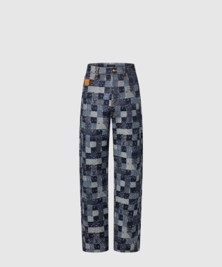 [LOUIS VUITTON-루이비통]다미에 데님 스케이트 팬츠 1AILSI