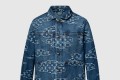 [LOUIS VUITTON-루이비통]모노그램 데님 워크웨어 블루종 1AILN7