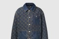 [LOUIS VUITTON-루이비통]엠브로이더드 데님 블루종 1AILM4